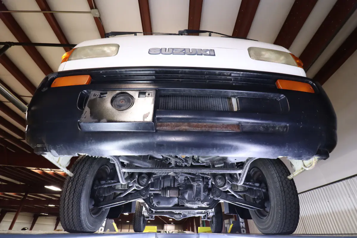1996 Suzuki Carry Dump Bed, a white Kei Truck, for sale at Duncan Imports & Classic Cars in Christiansburg, VA (photo 33 of 51)