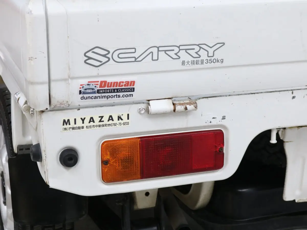 1996 Suzuki Carry, a white Kei Truck, for sale at Duncan Imports & Classic Cars in Christiansburg, VA (photo 38 of 40)