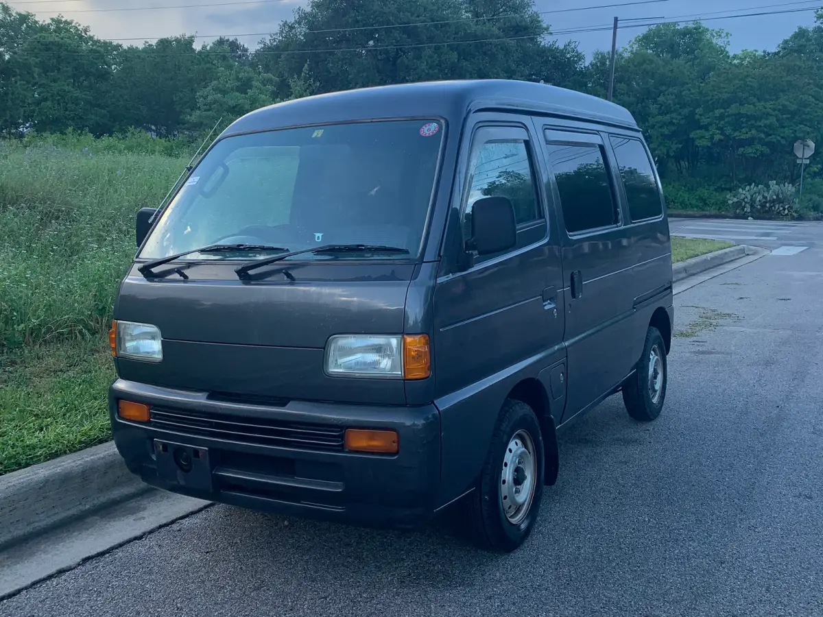 1996 Suzuki Every, 2WD and AC, a Kei Van, for sale at Sunshine Imports in Austin, TX (photo 2 of 9)