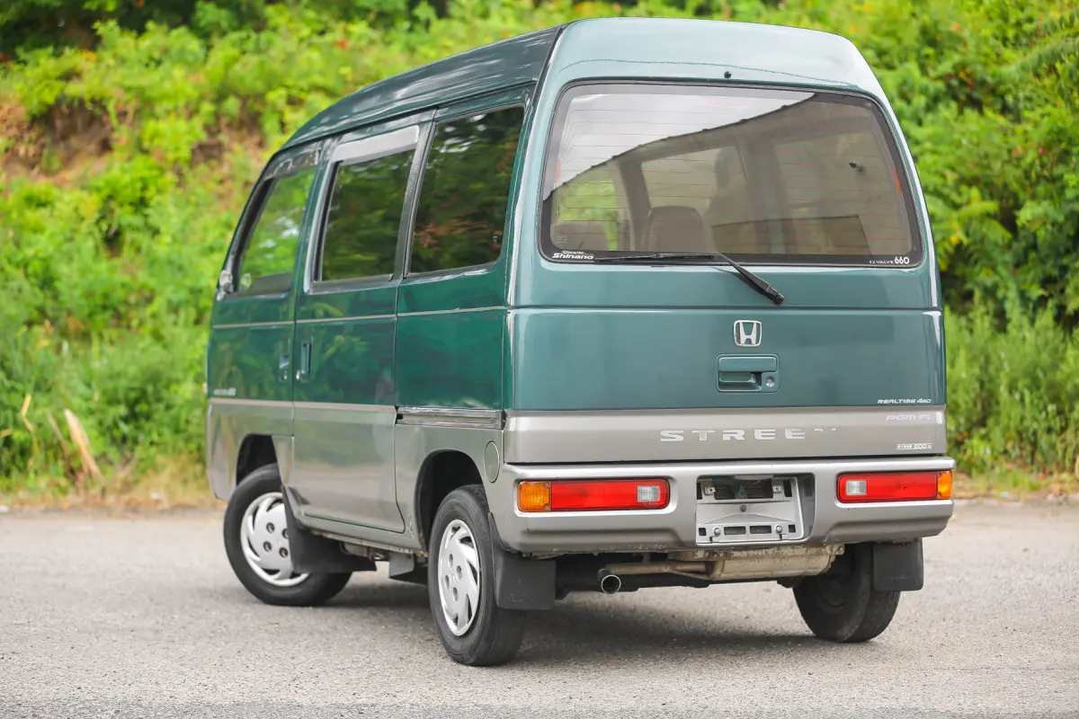 1997 Honda Street Van w/Sunroof, a Kei Van, for sale at Street Legal Mini Trucks in Philadelphia, PA (photo 4 of 12)