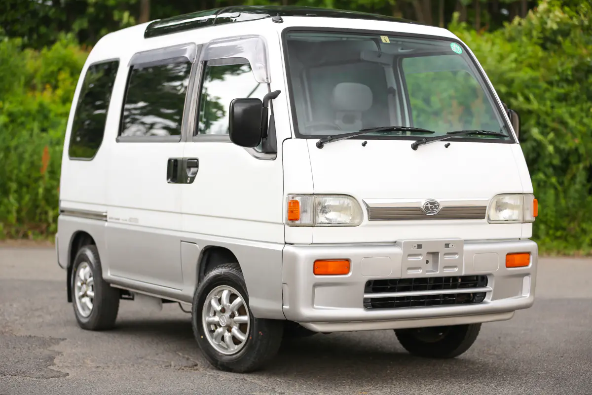 1997 Subaru Sambar Dias Supercharger, a Kei Van, for sale at Street Legal Mini Trucks in Philadelphia, PA (photo 1 of 12)
