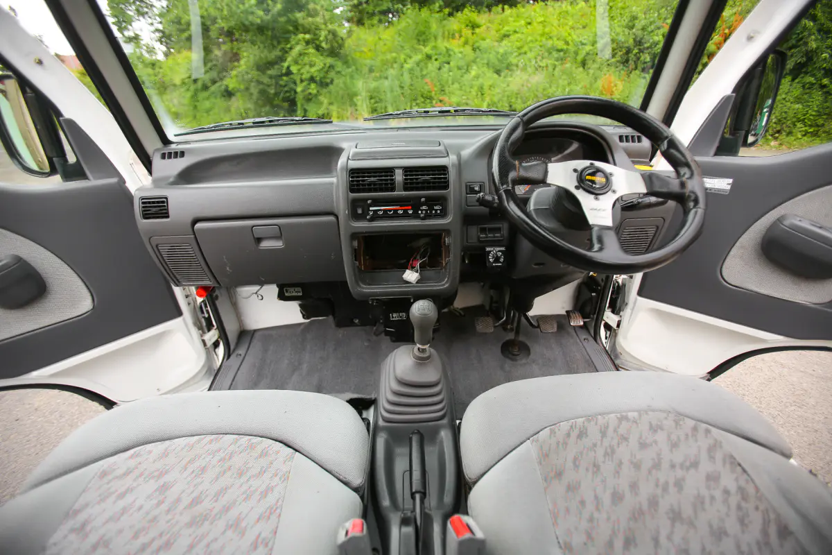 1997 Subaru Sambar Dias Supercharger, a Kei Van, for sale at Street Legal Mini Trucks in Philadelphia, PA (photo 3 of 12)