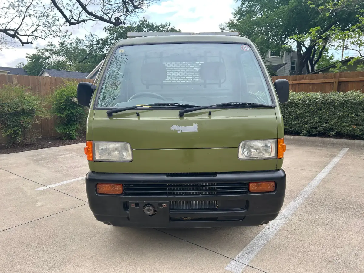 1997 Suzuki Carry Dump, 2WD + AC, a Kei Truck, for sale at Sunshine Imports in Austin, TX (photo 3 of 12)