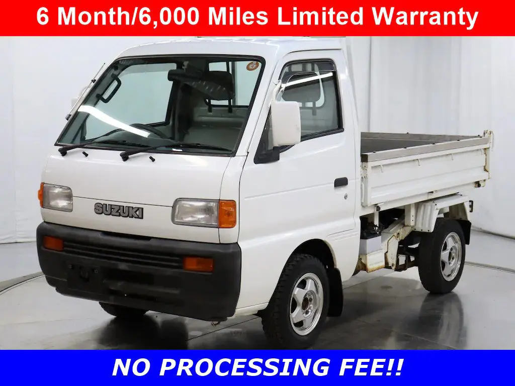 1997 Suzuki Carry Dump Bed, a white Kei Truck, for sale at Duncan Imports & Classic Cars in Christiansburg, VA (photo 1 of 45)
