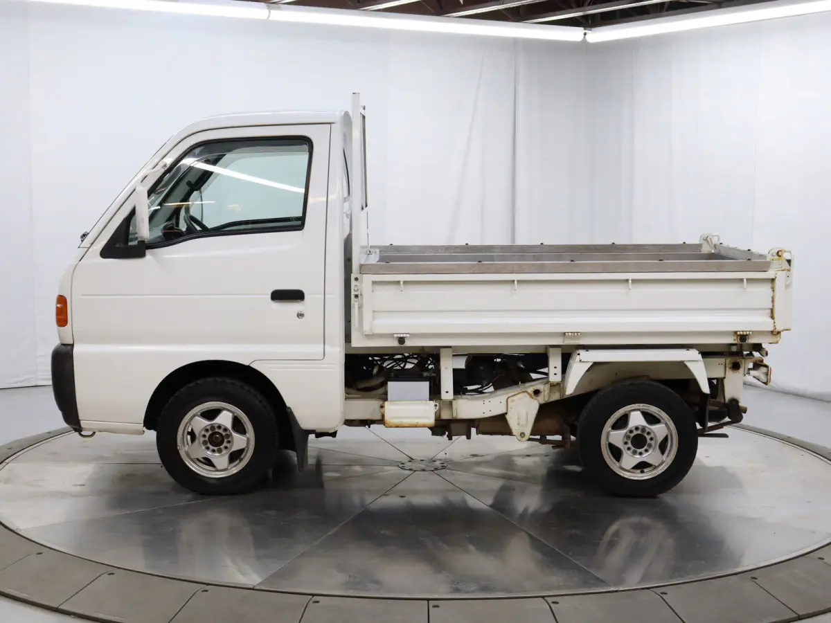 1997 Suzuki Carry Dump Bed, a white Kei Truck, for sale at Duncan Imports & Classic Cars in Christiansburg, VA (photo 3 of 45)