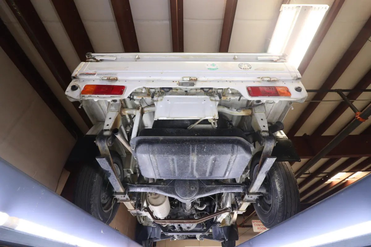 1997 Suzuki Carry, a white Kei Truck, for sale at Duncan Imports & Classic Cars in Christiansburg, VA (photo 31 of 49)