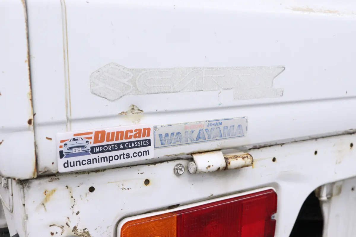 1997 Suzuki Carry, a white Kei Truck, for sale at Duncan Imports & Classic Cars in Christiansburg, VA (photo 46 of 49)