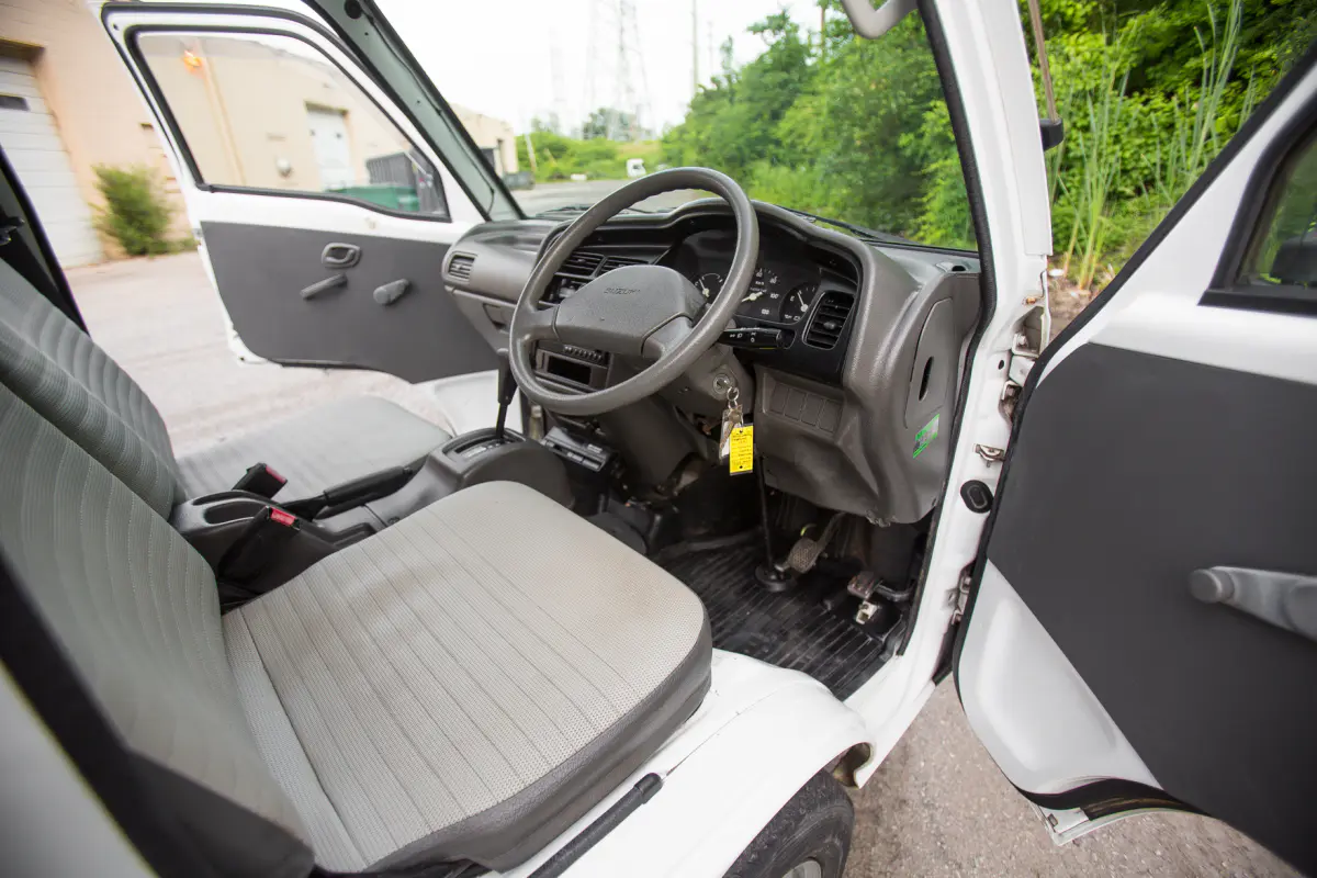 1997 Suzuki Carry Refrigerator Truck, a Kei Truck, for sale at Street Legal Mini Trucks in Philadelphia, PA (photo 4 of 12)