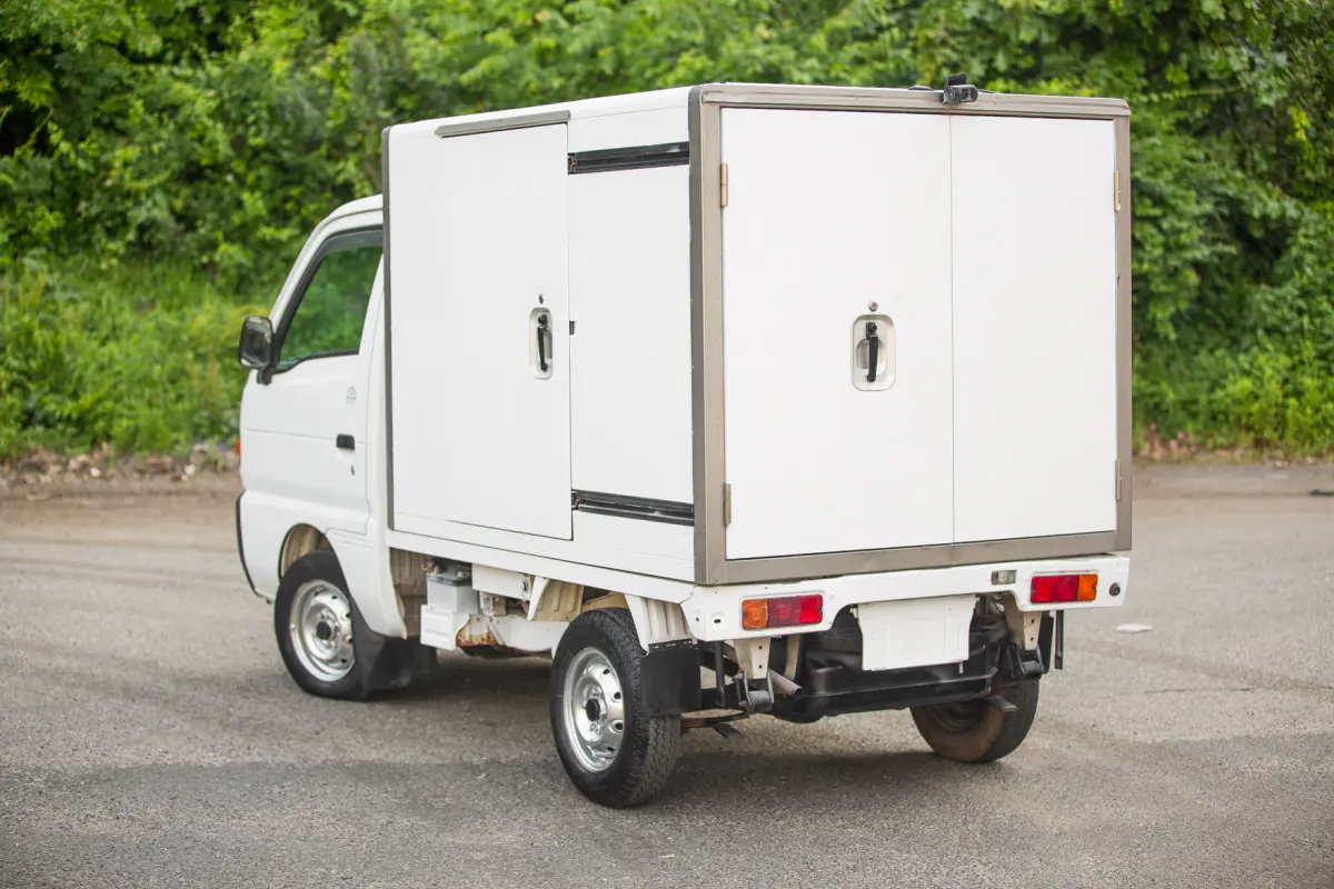 1997 Suzuki Carry Refrigerator Truck, a Kei Truck, for sale at Street Legal Mini Trucks in Philadelphia, PA (photo 7 of 12)