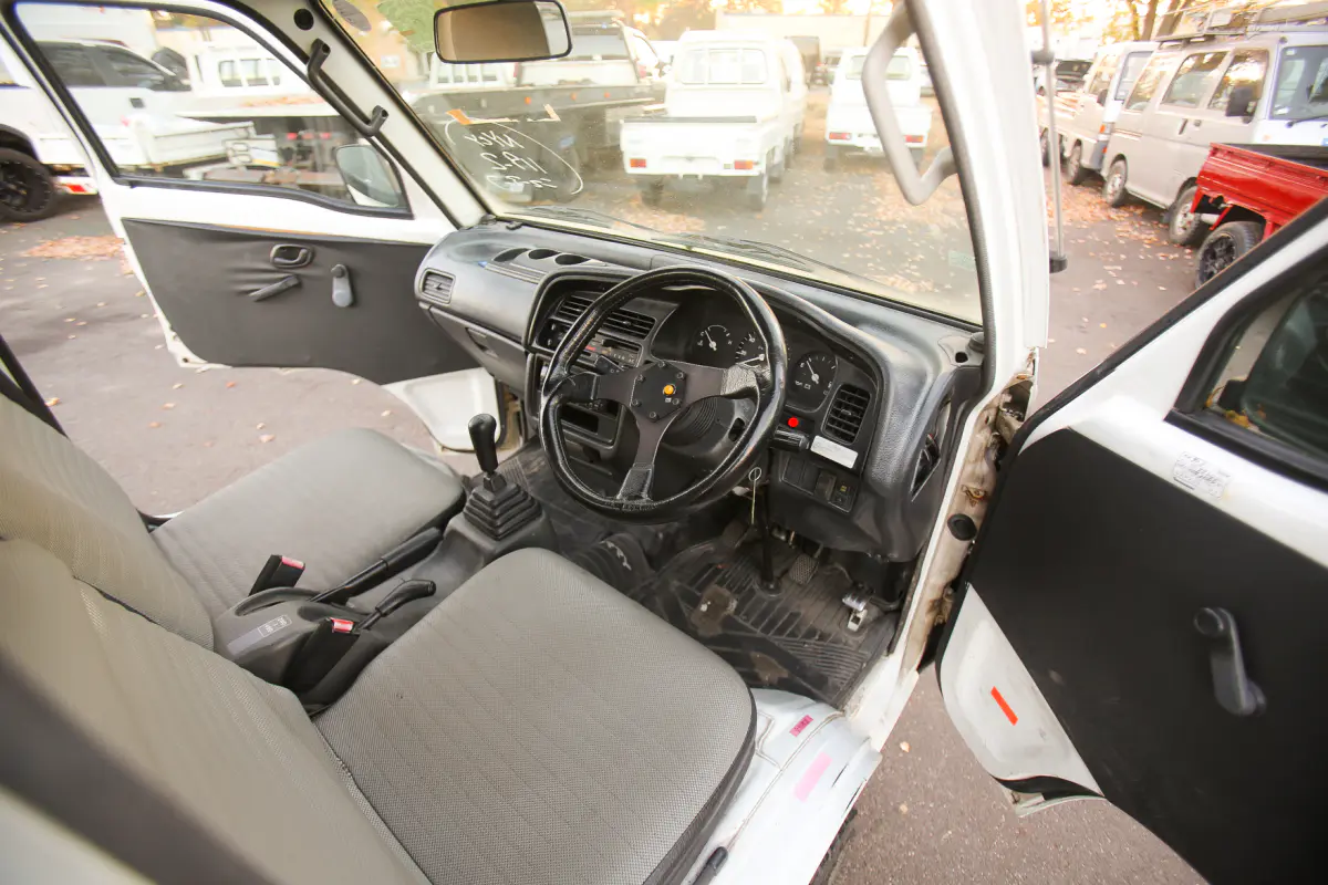 1997 Suzuki Carry Scissor Dump, a Kei Truck, for sale at Street Legal Mini Trucks in Philadelphia, PA (photo 2 of 12)