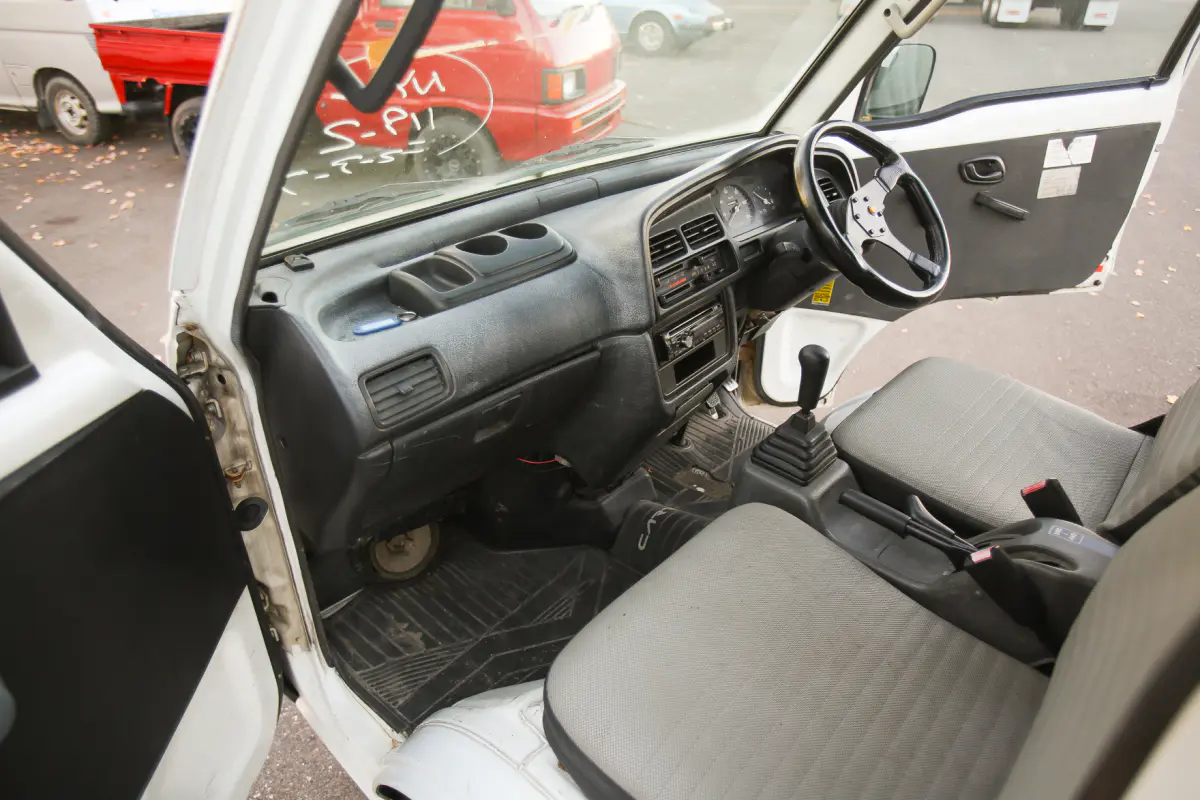 1997 Suzuki Carry Scissor Dump, a Kei Truck, for sale at Street Legal Mini Trucks in Philadelphia, PA (photo 8 of 12)