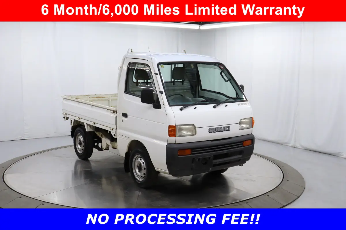 1997 Suzuki Carry Turbo Dump Bed, a white Kei Truck, for sale at Duncan Imports & Classic Cars in Christiansburg, VA (photo 1 of 59)