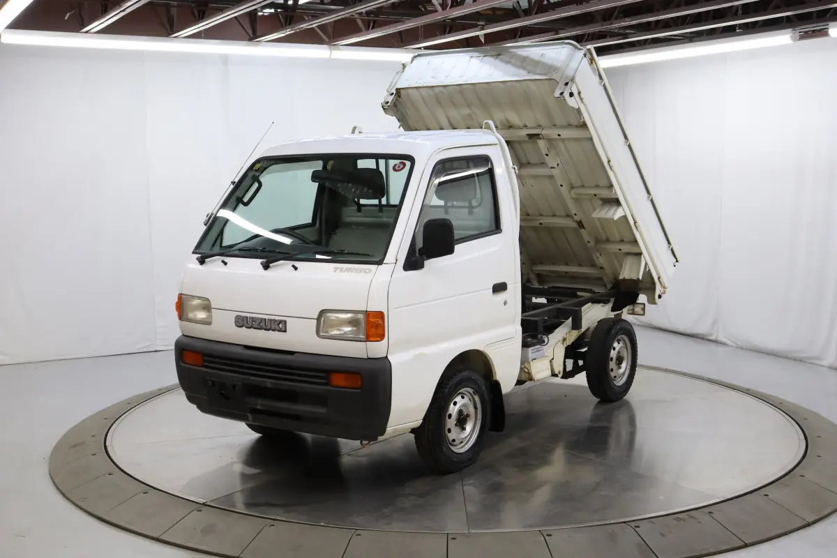 1997 Suzuki Carry Turbo Dump Bed, a white Kei Truck, for sale at Duncan Imports & Classic Cars in Christiansburg, VA (photo 11 of 59)