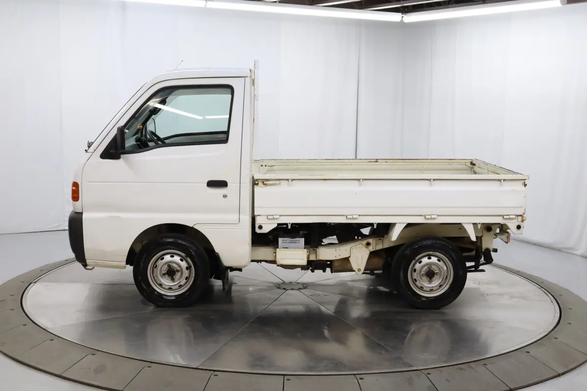 1997 Suzuki Carry Turbo Dump Bed, a white Kei Truck, for sale at Duncan Imports & Classic Cars in Christiansburg, VA (photo 4 of 59)