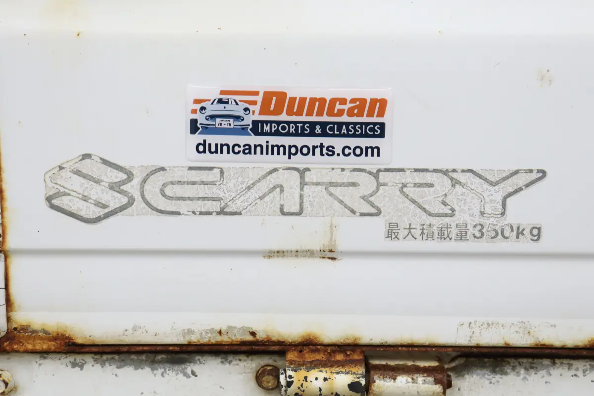 1997 Suzuki Carry Turbo Dump Bed, a white Kei Truck, for sale at Duncan Imports & Classic Cars in Christiansburg, VA (photo 55 of 59)