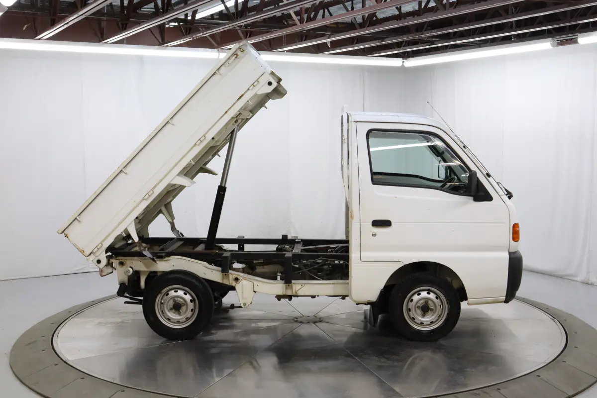 1997 Suzuki Carry Turbo Dump Bed, a white Kei Truck, for sale at Duncan Imports & Classic Cars in Christiansburg, VA (photo 57 of 59)