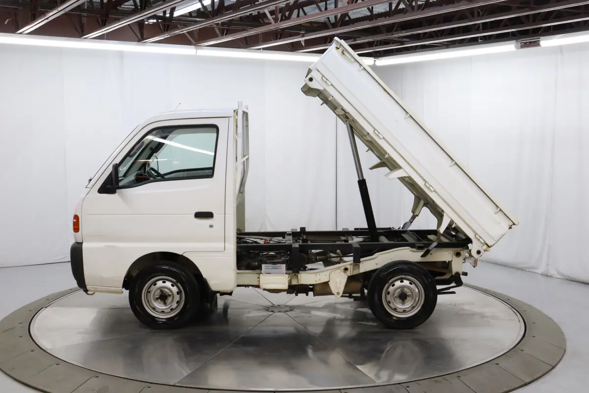 1997 Suzuki Carry Turbo Dump Bed, a white Kei Truck, for sale at Duncan Imports & Classic Cars in Christiansburg, VA (photo 58 of 59)