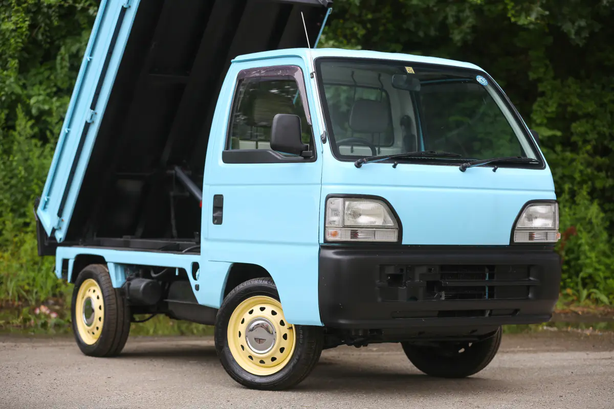 1998 Honda Acty Attack Dump, a Kei Truck, for sale at Street Legal Mini Trucks in Philadelphia, PA (photo 1 of 12)