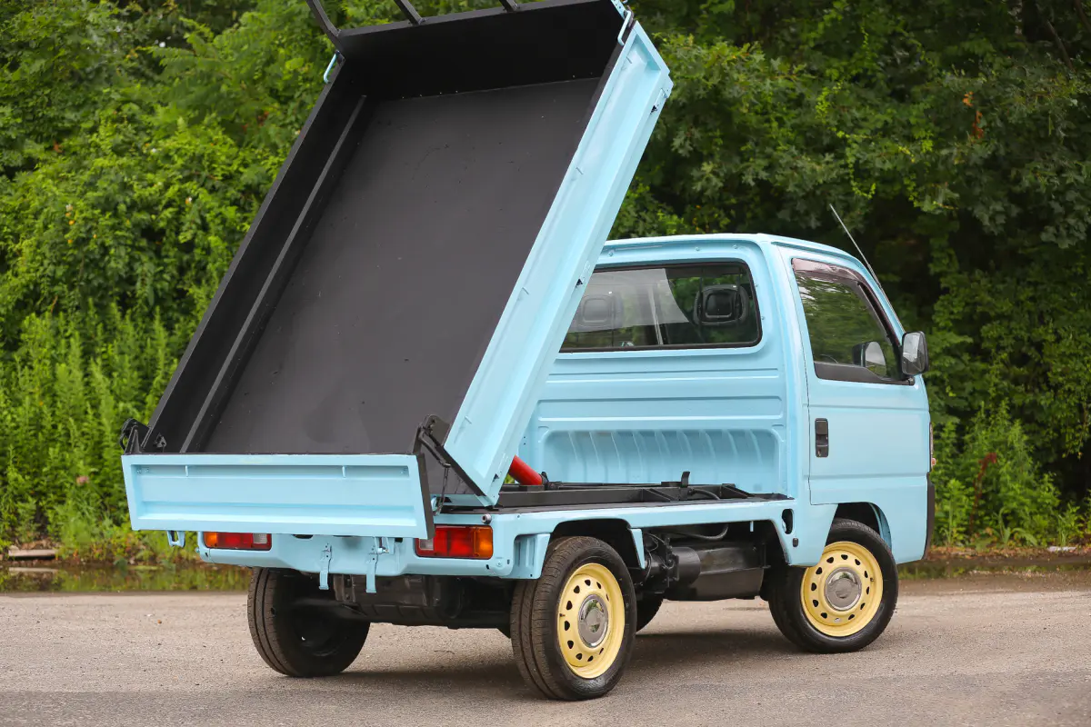 1998 Honda Acty Attack Dump, a Kei Truck, for sale at Street Legal Mini Trucks in Philadelphia, PA (photo 3 of 12)