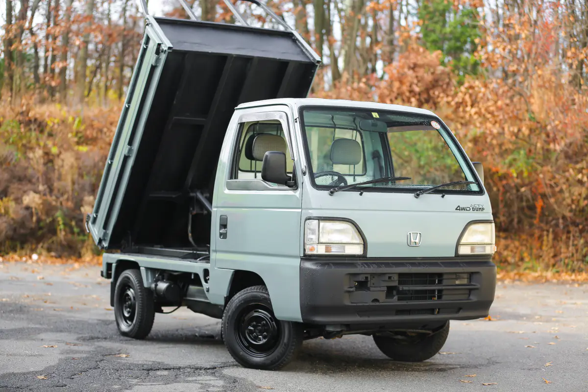 1998 Honda Acty Dump, a Kei Truck, for sale at Street Legal Mini Trucks in Philadelphia, PA (photo 1 of 12)