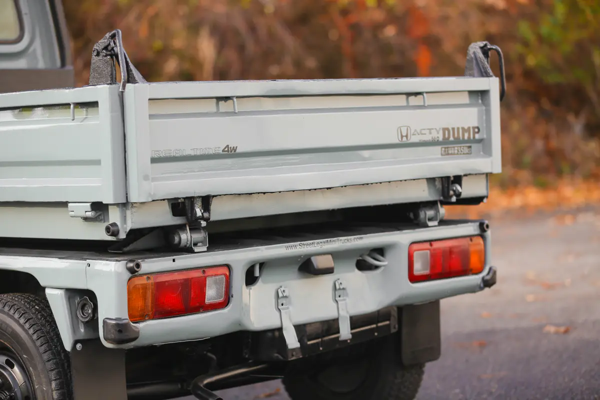 1998 Honda Acty Dump, a Kei Truck, for sale at Street Legal Mini Trucks in Philadelphia, PA (photo 11 of 12)