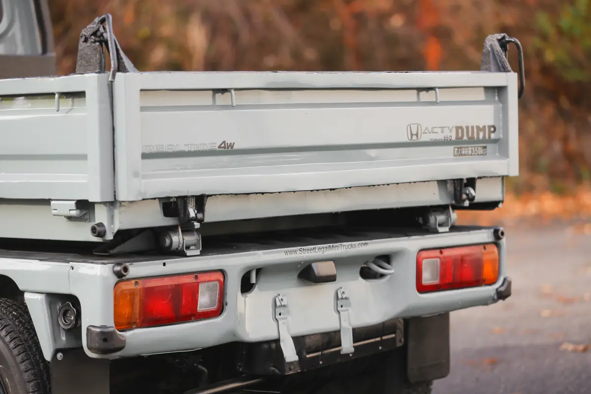 1998 Honda Acty Dump, a Kei Truck, for sale at Street Legal Mini Trucks in Philadelphia, PA (photo 12 of 12)