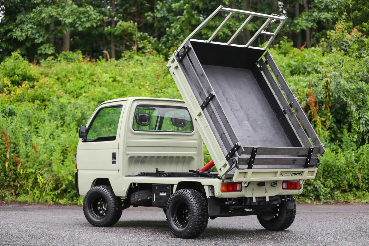 1998 Honda Acty Dump, a Kei Truck, for sale at Street Legal Mini Trucks in Philadelphia, PA (photo 3 of 12)
