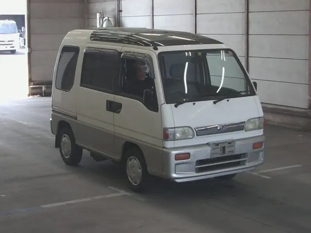1998 Subaru Sambar Dias, a Kei Van, for sale at Street Legal Mini Trucks in Philadelphia, PA (photo 1 of 7)