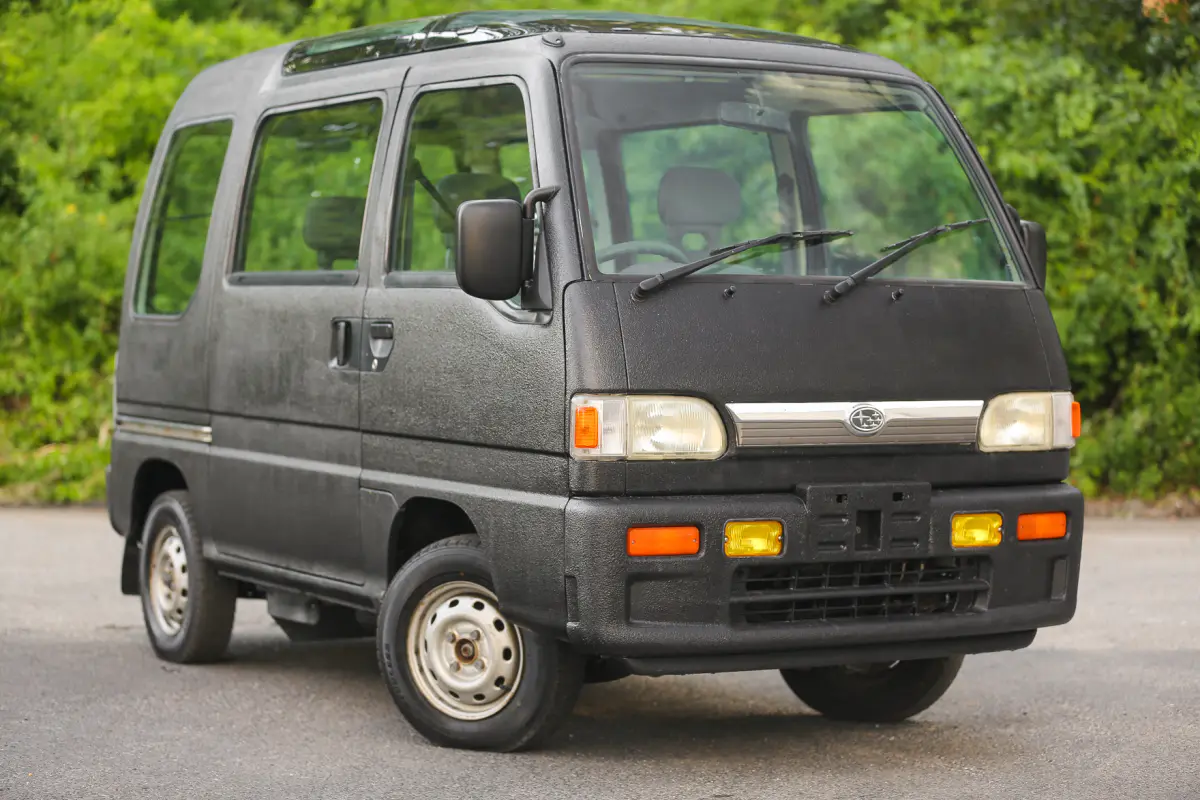 1998 Subaru Sambar Supercharged, a Kei Van, for sale at Street Legal Mini Trucks in Philadelphia, PA (photo 10 of 12)