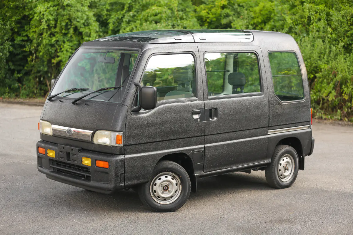 1998 Subaru Sambar Supercharged, a Kei Van, for sale at Street Legal Mini Trucks in Philadelphia, PA (photo 3 of 12)