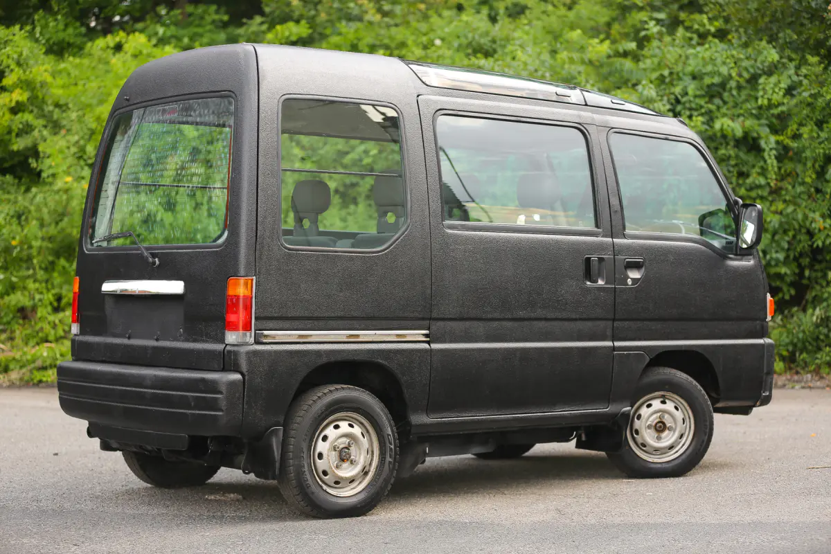 1998 Subaru Sambar Supercharged, a Kei Van, for sale at Street Legal Mini Trucks in Philadelphia, PA (photo 4 of 12)