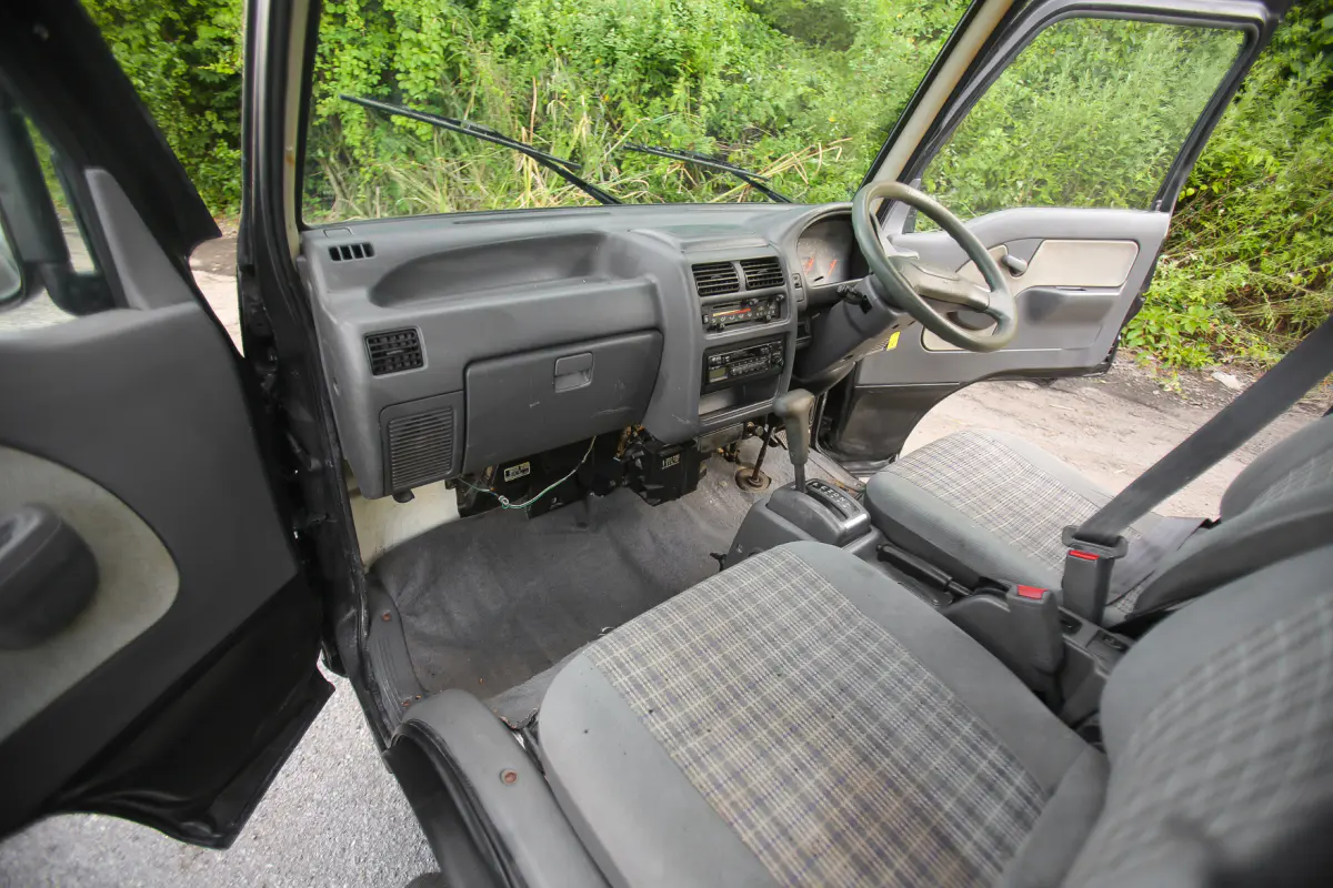 1998 Subaru Sambar Supercharged, a Kei Van, for sale at Street Legal Mini Trucks in Philadelphia, PA (photo 6 of 12)