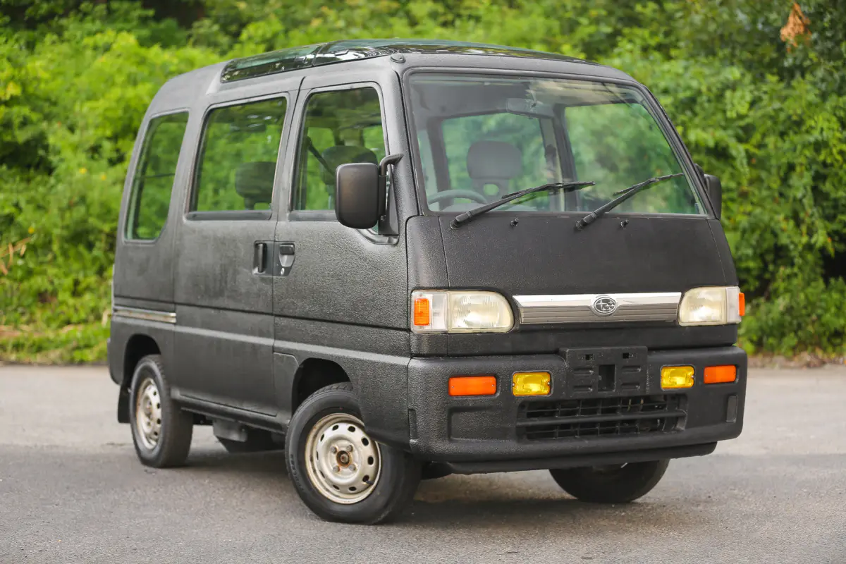 1998 Subaru Sambar Supercharged, a Kei Van, for sale at Street Legal Mini Trucks in Philadelphia, PA (photo 9 of 12)
