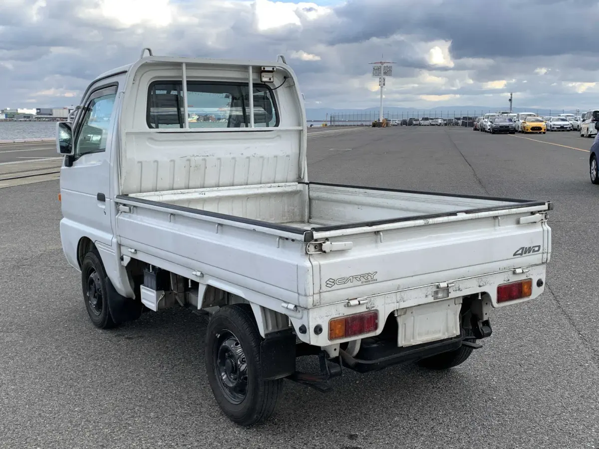 1998 Suzuki Carry, 4WD + AC, a Kei Truck, for sale at Sunshine Imports in Austin, TX (photo 3 of 12)