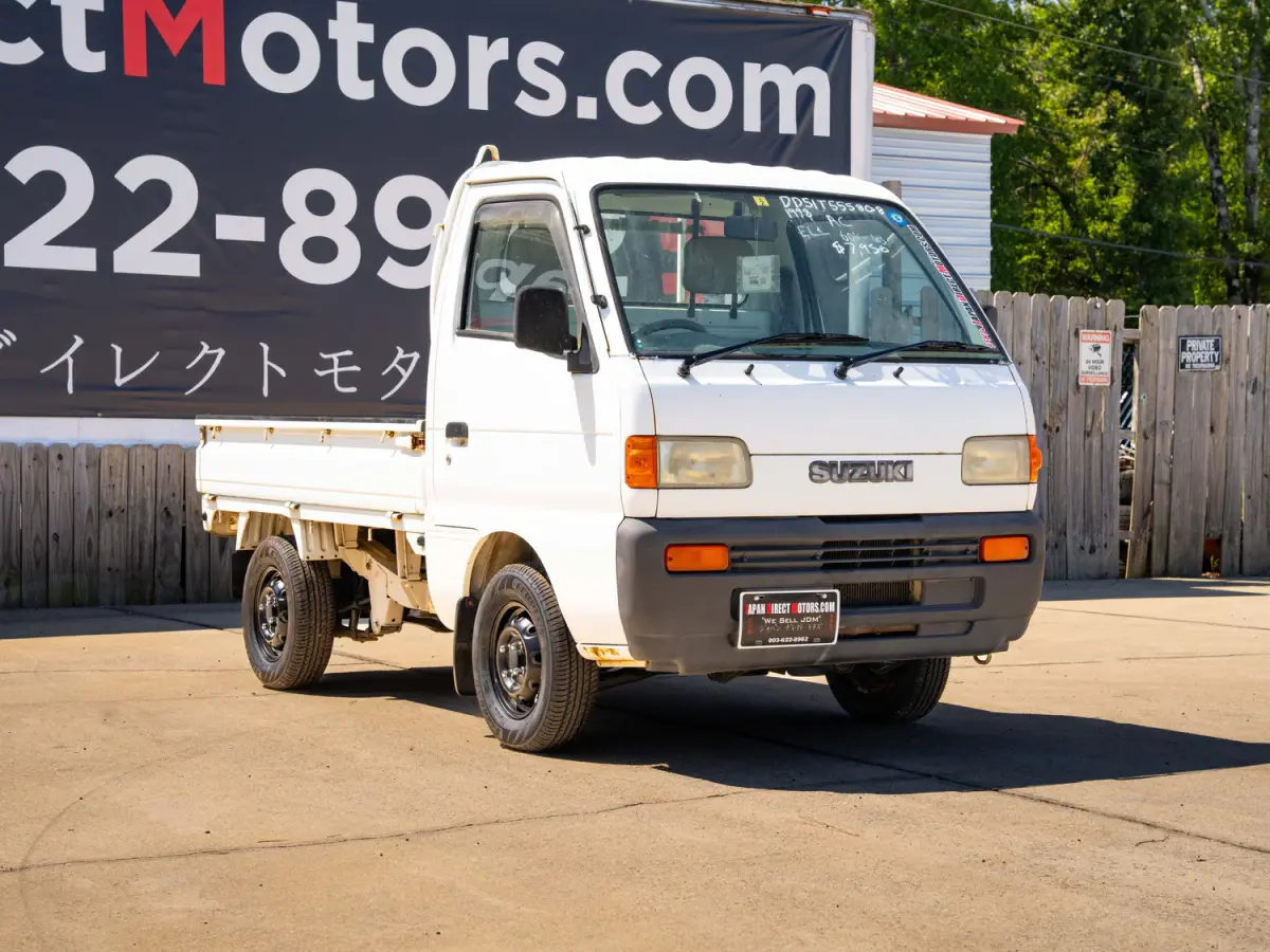 1998 Suzuki Carry, a white Kei Truck, for sale at Japan Direct Motors in Irmo, SC (photo 5 of 12)