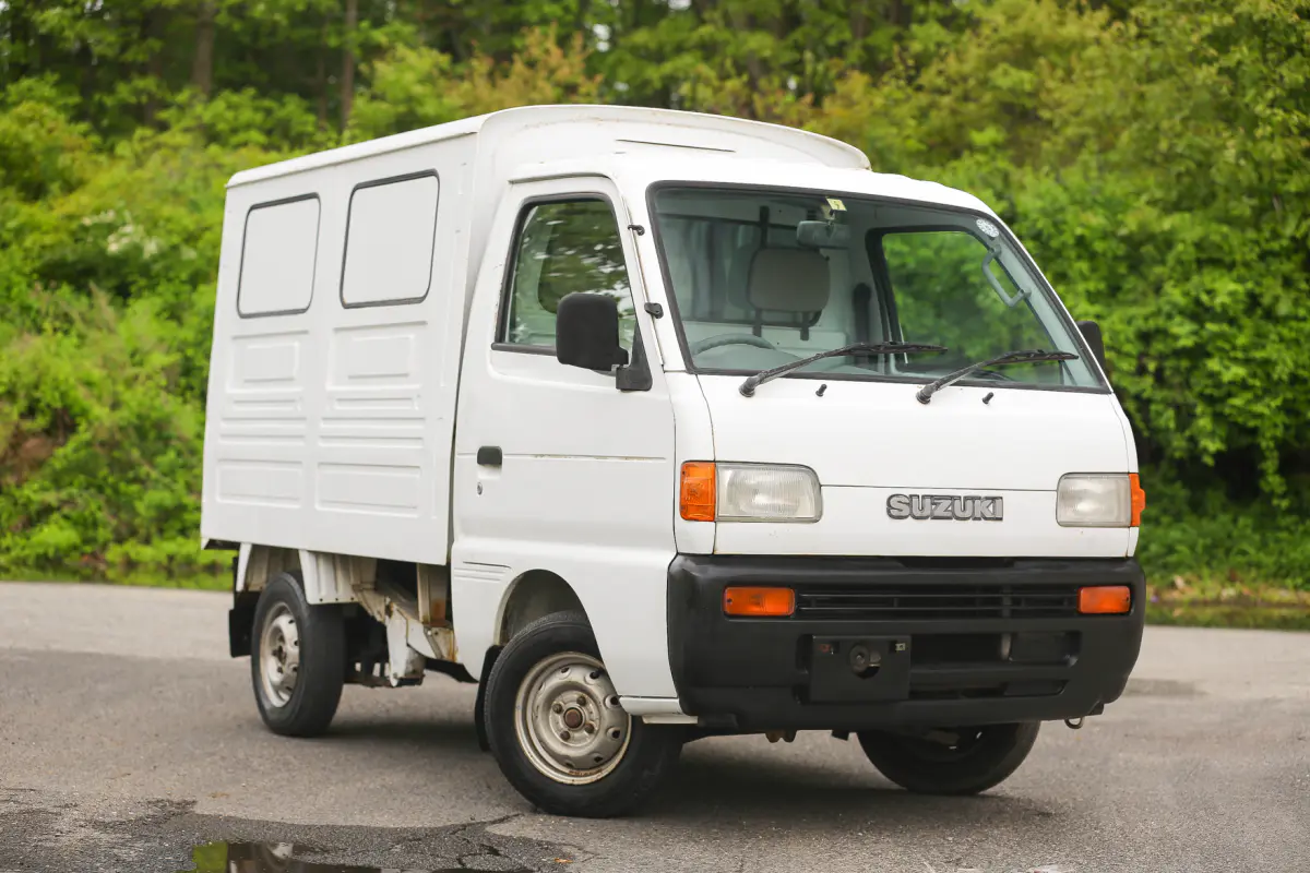 1998 Suzuki Carry Panel Truck, a Kei Truck, for sale at Street Legal Mini Trucks in Philadelphia, PA (photo 10 of 12)