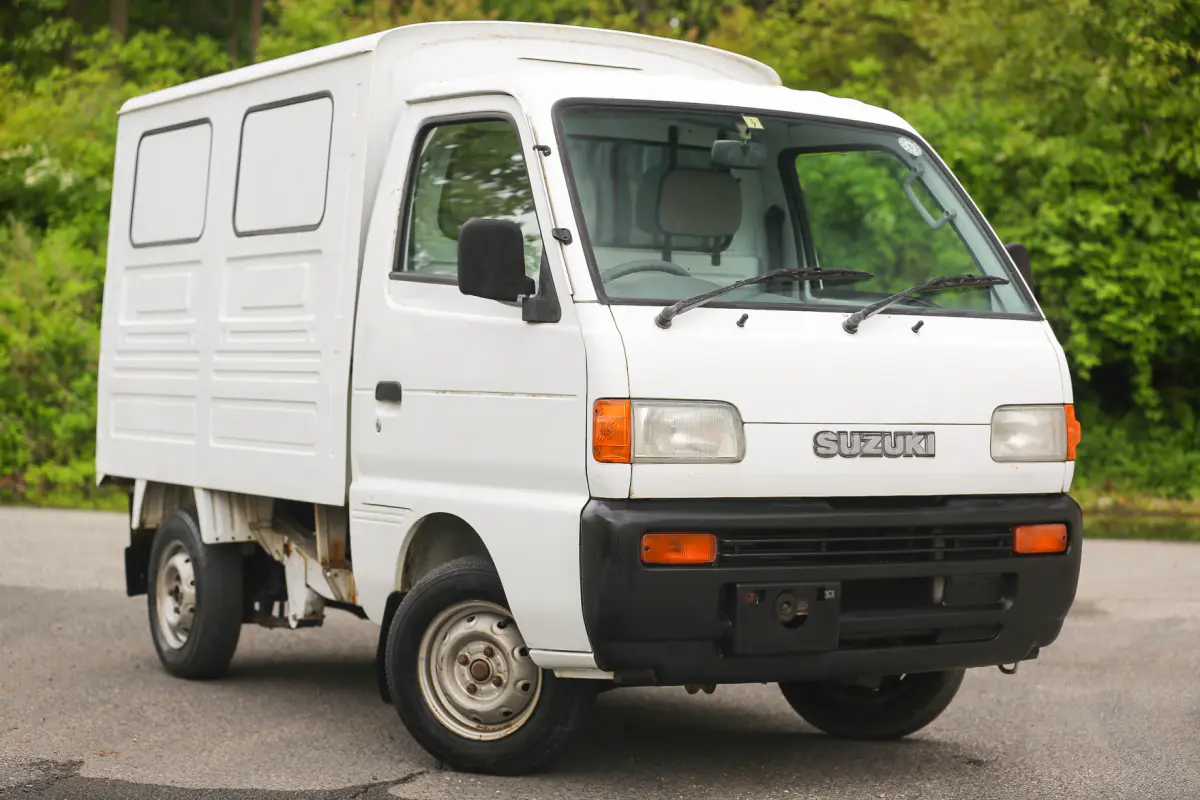 1998 Suzuki Carry Panel Truck, a Kei Truck, for sale at Street Legal Mini Trucks in Philadelphia, PA (photo 12 of 12)