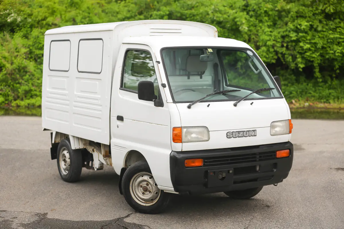 1998 Suzuki Carry Panel Truck, a Kei Truck, for sale at Street Legal Mini Trucks in Philadelphia, PA (photo 8 of 12)