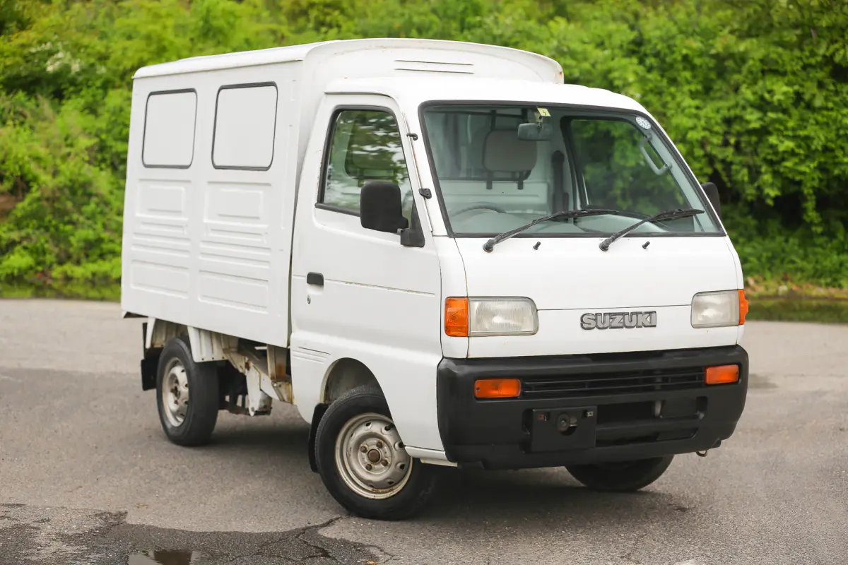 1998 Suzuki Carry Panel Truck, a Kei Truck, for sale at Street Legal Mini Trucks in Philadelphia, PA (photo 9 of 12)