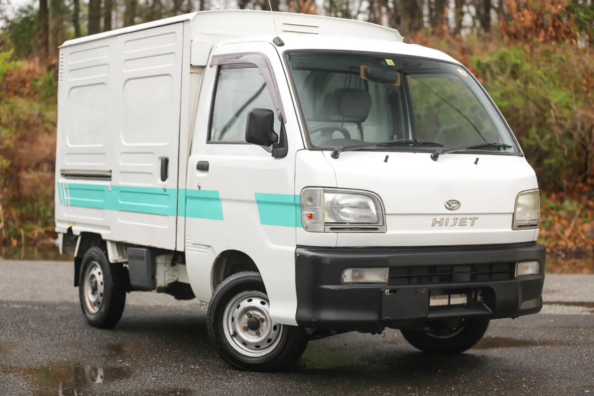 1999 Daihatsu Hijet Panel Truck, a Kei Truck, for sale at Street Legal Mini Trucks in Philadelphia, PA (photo 1 of 12)