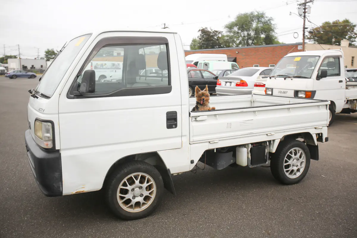 1999 Honda Acty 2WD Automatic, a Kei Truck, for sale at Street Legal Mini Trucks in Philadelphia, PA (photo 2 of 12)