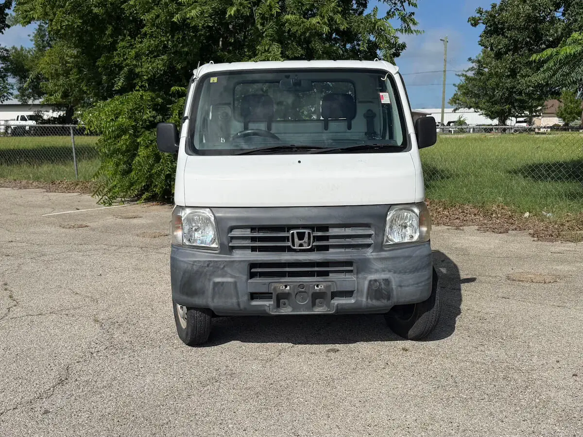 1999 Honda ACTY 4WD, a white off-road Kei Truck, for sale at Weatherford Mini Trucks in Weatherford, TX (photo 3 of 10)