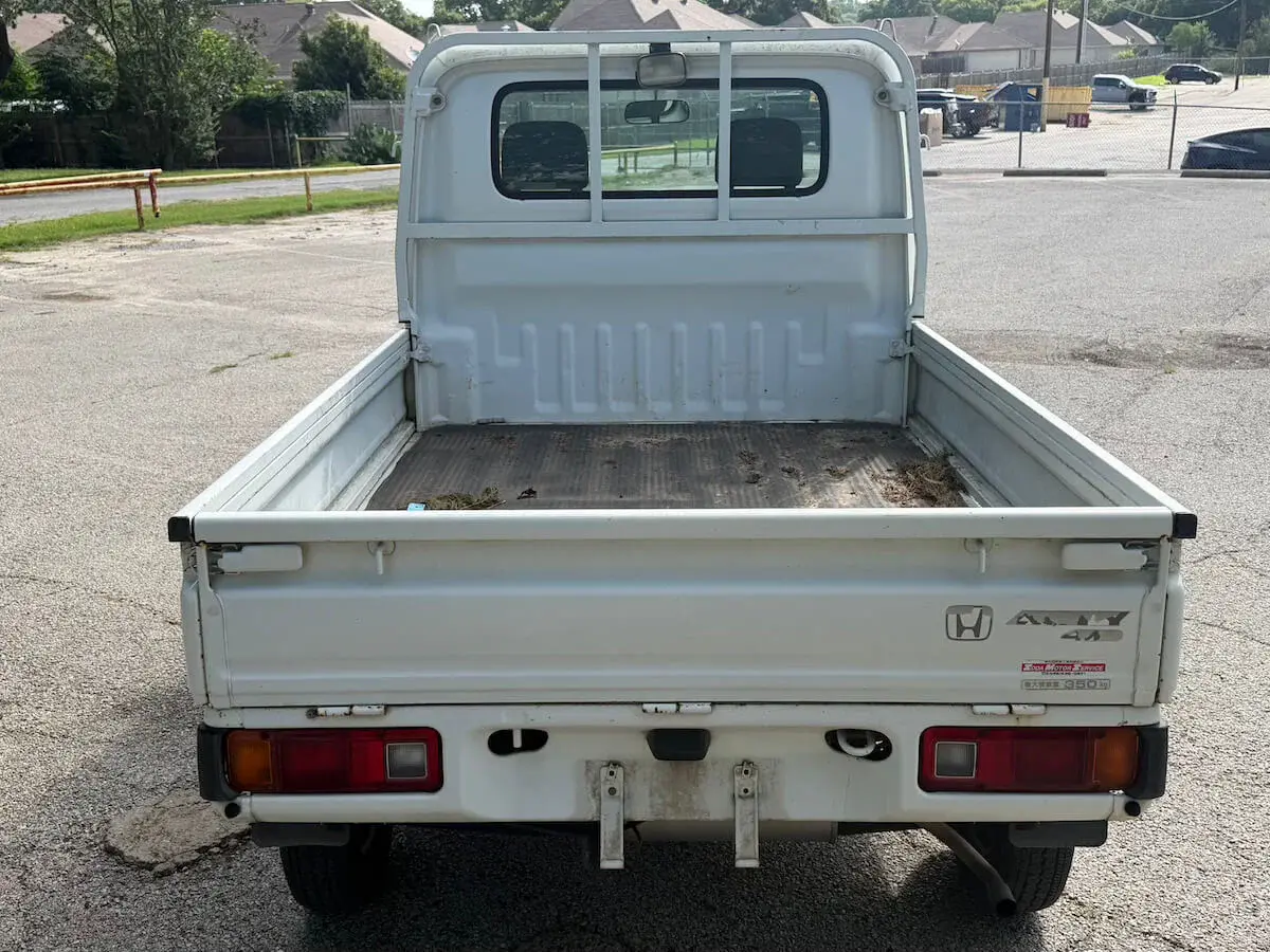1999 Honda ACTY 4WD, a white off-road Kei Truck, for sale at Weatherford Mini Trucks in Weatherford, TX (photo 6 of 10)