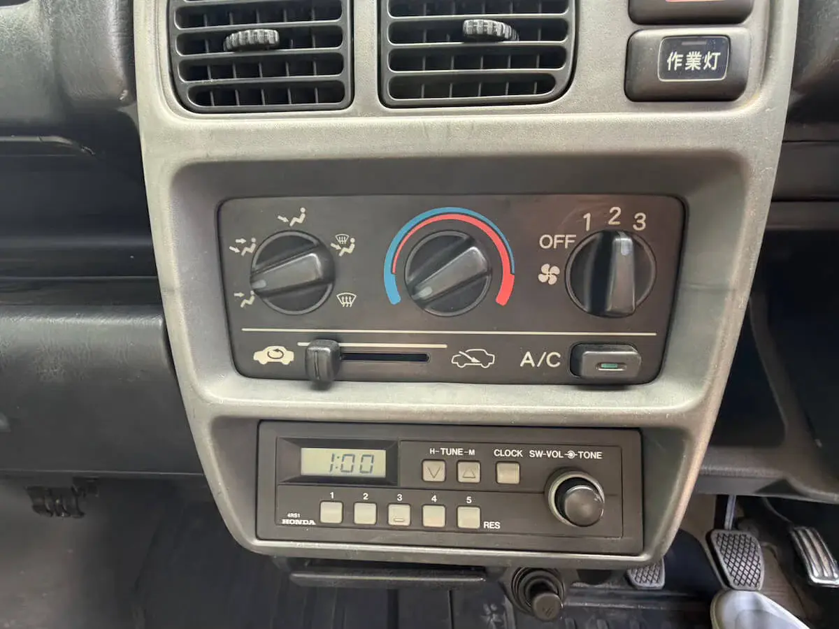 1999 Honda ACTY 4WD, a white off-road Kei Truck, for sale at Weatherford Mini Trucks in Weatherford, TX (photo 8 of 10)