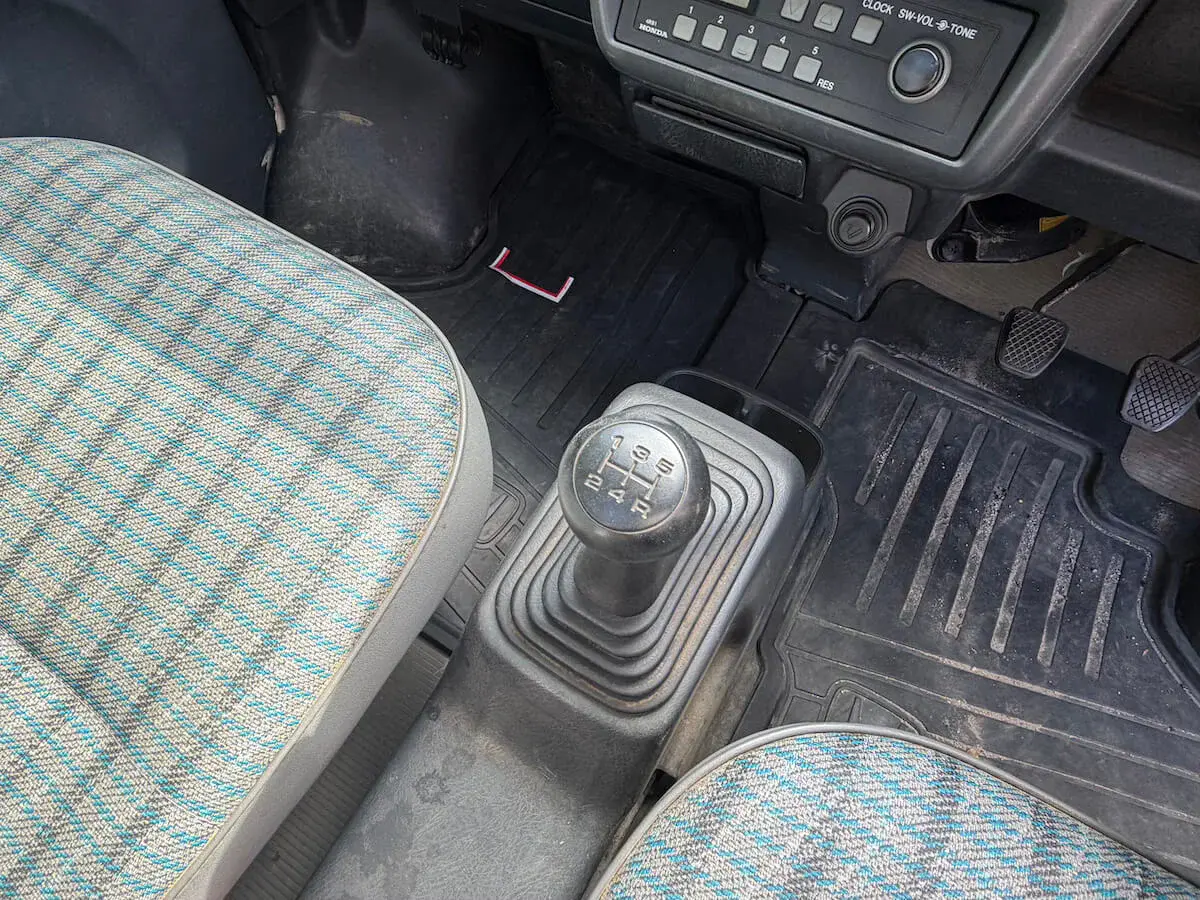 1999 Honda ACTY 4WD, a white off-road Kei Truck, for sale at Weatherford Mini Trucks in Weatherford, TX (photo 9 of 10)