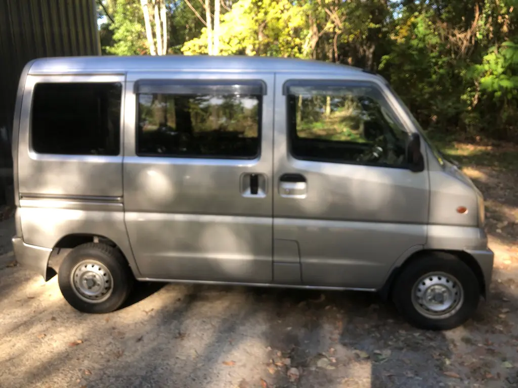 1999 Mitsubishi Minicab 4x4 Kei Van, side view, for sale at Fun Karz in North Little Rock, AR