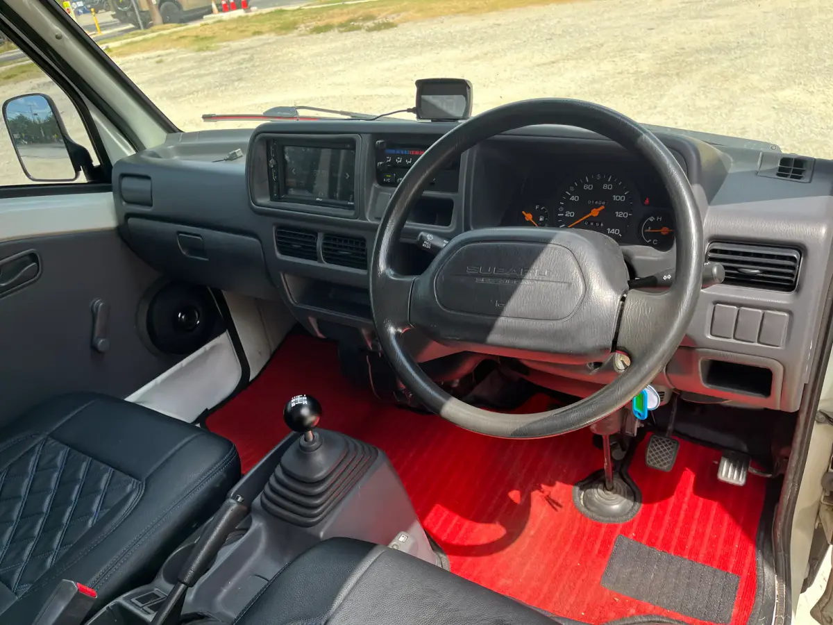 1999 Subaru Sambar, 2WD + AC, a Kei Truck, for sale at Sunshine Imports in Austin, TX (photo 8 of 9)