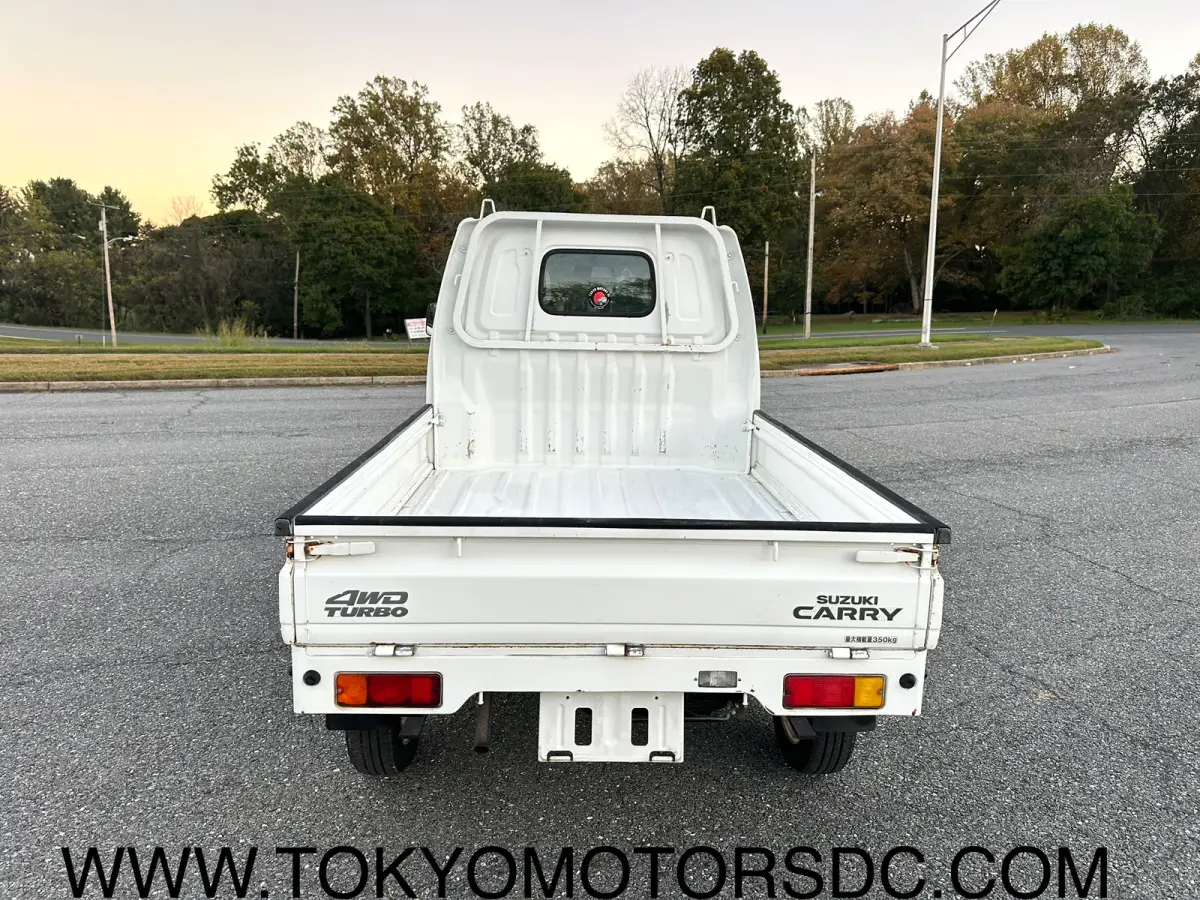 1999 Suzuki Carry Turbo 4WD, a Kei Truck, for sale at Tokyo Motors DC in Boyds, MD (photo 6 of 19)