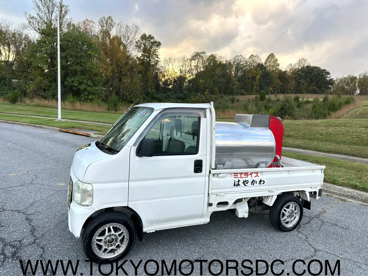 2000 Honda Acty SDX Fuel Tanker 4WD, a Kei Truck, for sale at Tokyo Motors DC in Boyds, MD (photo 3 of 12)