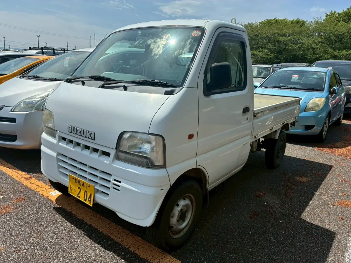 2000 Suzuki Carry, a white Kei Truck, for sale at Weatherford Mini Trucks in Weatherford, TX (photo 2 of 11)